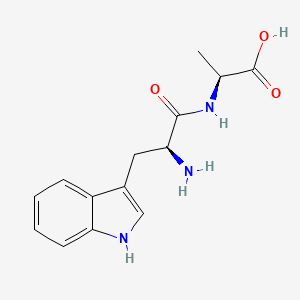 molecular formula C14H17N3O3 B1581936 Trp-Ala CAS No. 24046-71-7