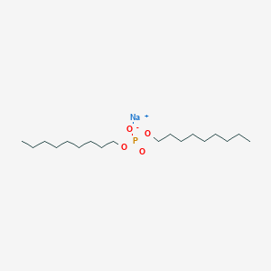 molecular formula C18H38NaO4P B158194 Sodium dinonyl phosphate CAS No. 1787-34-4