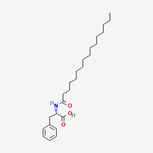 molecular formula C25H41NO3 B1581943 N-Palmitoyl phenylalanine CAS No. 37571-96-3
