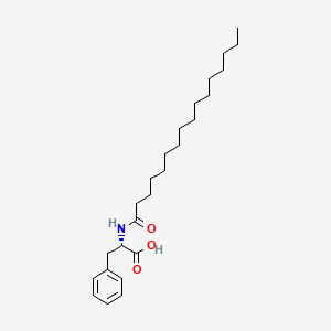 molecular formula C25H41NO3 B1581943 N-palmitoyl phenylalanine CAS No. 37571-96-3