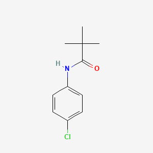 molecular formula C11H14ClNO B1581944 N-(4-chlorophenyl)pivalamide CAS No. 65854-91-3