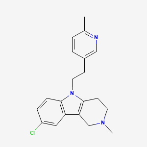 molecular formula C20H22ClN3 B1581953 Dorastine CAS No. 21228-13-7