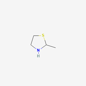 molecular formula C4H9NS B1581955 2-Methylthiazolidine CAS No. 24050-16-6
