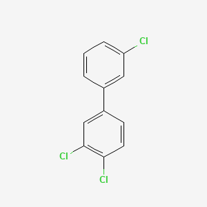 molecular formula C12H7Cl3 B1581958 3,3',4-三氯联苯 CAS No. 37680-69-6