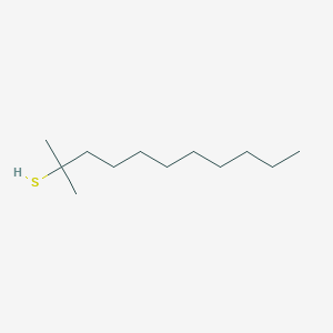 molecular formula C12H26S B158196 2-Methylundecane-2-thiol CAS No. 10059-13-9