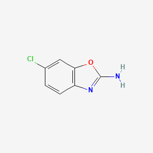 molecular formula C7H5ClN2O B1581962 2-氨基-6-氯苯并噁唑 CAS No. 52112-68-2