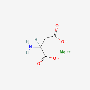 molecular formula C4H5MgNO4 B1581967 Magnesium DL-aspartate CAS No. 62-52-2