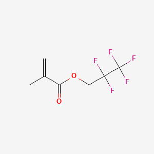 molecular formula C7H7F5O2 B1581975 2,2,3,3,3-Pentafluoropropyl methacrylate CAS No. 45115-53-5