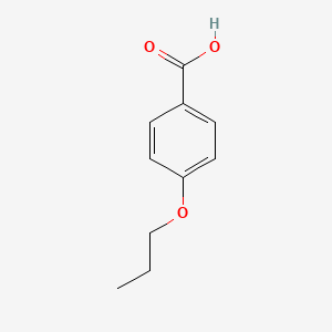molecular formula C10H12O3 B1581985 4-丙氧基苯甲酸 CAS No. 5438-19-7