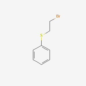 molecular formula C8H9BrS B1581988 2-Bromoethyl phenyl sulfide CAS No. 4837-01-8