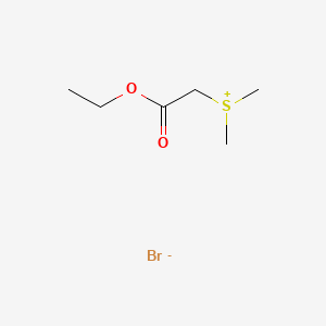 molecular formula C6H13BrO2S B1581990 (Ethoxycarbonylmethyl)dimethylsulfonium bromide CAS No. 5187-82-6