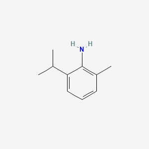 molecular formula C10H15N B1581991 2-Isopropyl-6-methylaniline CAS No. 5266-85-3