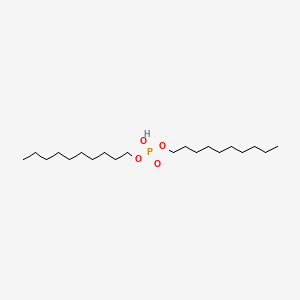 molecular formula C20H43O4P B1582004 Didecyl hydrogen phosphate CAS No. 7795-87-1