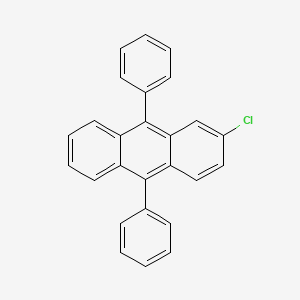 molecular formula C26H17Cl B1582008 2-Chloro-9,10-diphenylanthracene CAS No. 43217-28-3