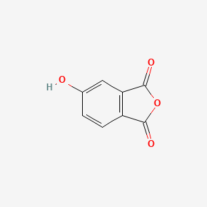 molecular formula C8H4O4 B1582010 5-Hydroxyisobenzofuran-1,3-dione CAS No. 27550-59-0