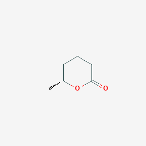 molecular formula C6H10O2 B1582014 (R)-6-甲基四氢-2H-吡喃-2-酮 CAS No. 43112-32-9