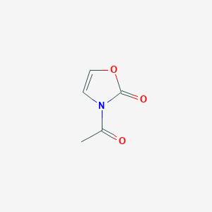 molecular formula C5H5NO3 B1582016 3-Acetyloxazol-2(3H)-one CAS No. 60759-49-1