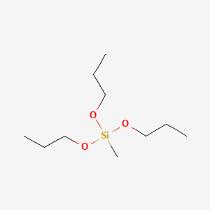 molecular formula C10H24O3Si B1582021 甲基三丙氧基硅烷 CAS No. 5581-66-8