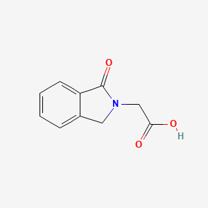 molecular formula C10H9NO3 B1582033 2-(1-Oxoisoindolin-2-yl)acetic acid CAS No. 39221-42-6
