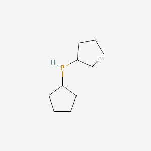 molecular formula C10H19P B1582035 Dicyclopentylphosphine CAS No. 39864-68-1