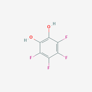 molecular formula C6H2F4O2 B158204 3,4,5,6-Tetrafluorobenzene-1,2-diol CAS No. 1996-23-2
