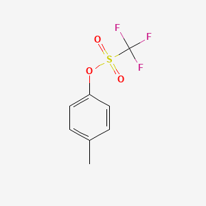 molecular formula C8H7F3O3S B1582047 p-Tolyl trifluoromethanesulfonate CAS No. 29540-83-8