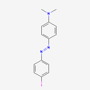 molecular formula C14H14IN3 B1582048 4'-Iodo-4-dimethylaminoazobenzene CAS No. 3805-67-2