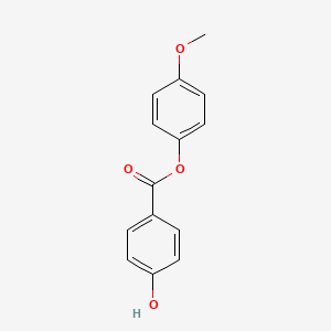 molecular formula C14H12O4 B1582049 4-Methoxyphenyl 4-hydroxybenzoate CAS No. 50687-62-2