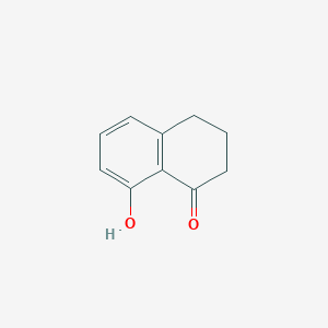 molecular formula C10H10O2 B1582050 8-Hydroxy-3,4-dihydronaphthalen-1(2h)-one CAS No. 7695-47-8