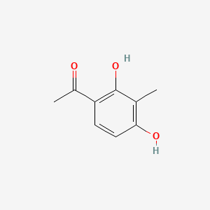 molecular formula C9H10O3 B1582057 1-(2,4-Dihydroxy-3-methylphenyl)ethanone CAS No. 10139-84-1