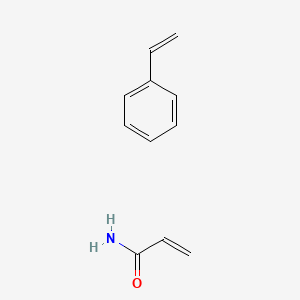 molecular formula C11H13NO B1582076 Prop-2-enamide;styrene CAS No. 24981-13-3