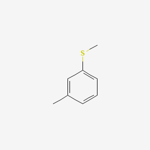 molecular formula C8H10S B1582094 Methyl m-tolyl sulfide CAS No. 4886-77-5