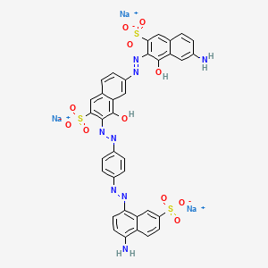 molecular formula C36H23N8Na3O11S3 B1582102 C.I. Direct Black 80 CAS No. 8003-69-8