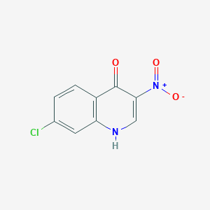 B1582105 7-Chloro-4-hydroxy-3-nitroquinoline CAS No. 5350-50-5