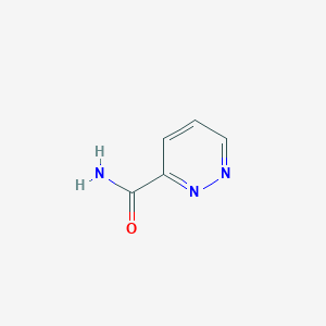 molecular formula C5H5N3O B1582110 Pyridazine-3-carboxamide CAS No. 5450-54-4