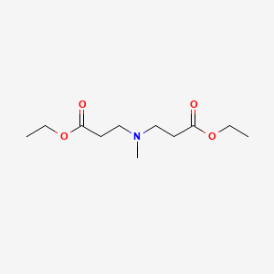 molecular formula C11H21NO4 B1582114 N,N-Di-(beta-carboethoxyethyl)methylamine CAS No. 6315-60-2