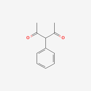 molecular formula C11H12O2 B1582117 3-Phenyl-2,4-pentanedione CAS No. 5910-25-8