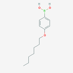 molecular formula C13H21BO3 B158212 4-Heptyloxyphenylboronic acid CAS No. 136370-19-9