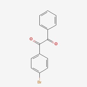 molecular formula C14H9BrO2 B1582120 1-(4-Bromophenyl)-2-phenylethane-1,2-dione CAS No. 39229-12-4