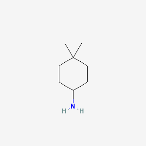 molecular formula C8H17N B1582124 4,4-二甲基环己胺 CAS No. 20615-18-3