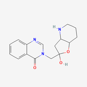 molecular formula C16H19N3O3 B1582126 Isofebrifugine CAS No. 32434-44-9