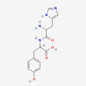 molecular formula C15H18N4O4 B1582127 His-Tyr CAS No. 35979-00-1