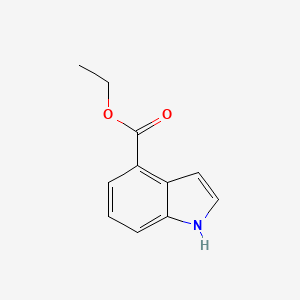 molecular formula C11H11NO2 B1582132 Ethyl 1H-indole-4-carboxylate CAS No. 50614-84-1
