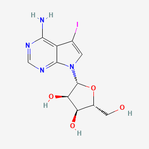 molecular formula C11H13IN4O4 B1582133 7-Iodo-7-deaza-D-guanosine CAS No. 24386-93-4