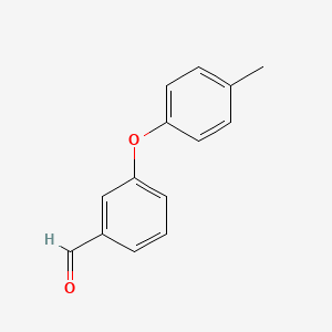 molecular formula C14H12O2 B1582137 3-(4-甲基苯氧基)苯甲醛 CAS No. 79124-75-7
