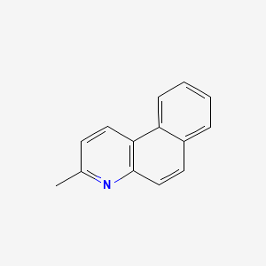 molecular formula C14H11N B1582139 3-甲基苯并[f]喹啉 CAS No. 85-06-3
