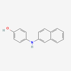 B1582140 4-(2-Naphthylamino)phenol CAS No. 93-45-8