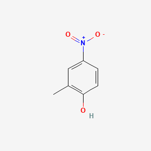 molecular formula C7H7NO3 B1582141 2-Methyl-4-nitrophenol CAS No. 99-53-6
