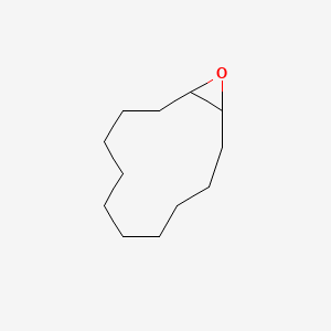 molecular formula C12H22O B1582142 13-Oxabicyclo[10.1.0]tridecane CAS No. 286-99-7