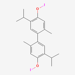molecular formula C20H24I2O2 B1582145 Thymol Iodide CAS No. 552-22-7